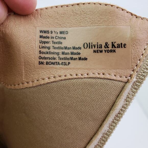 Olivia & Kate New York Bonita Womens Size 9.5 Brown 3.25" Heeled Western Boots - Picture 14 of 14